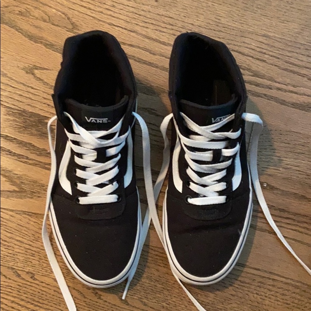 Vans hightop sneakers!